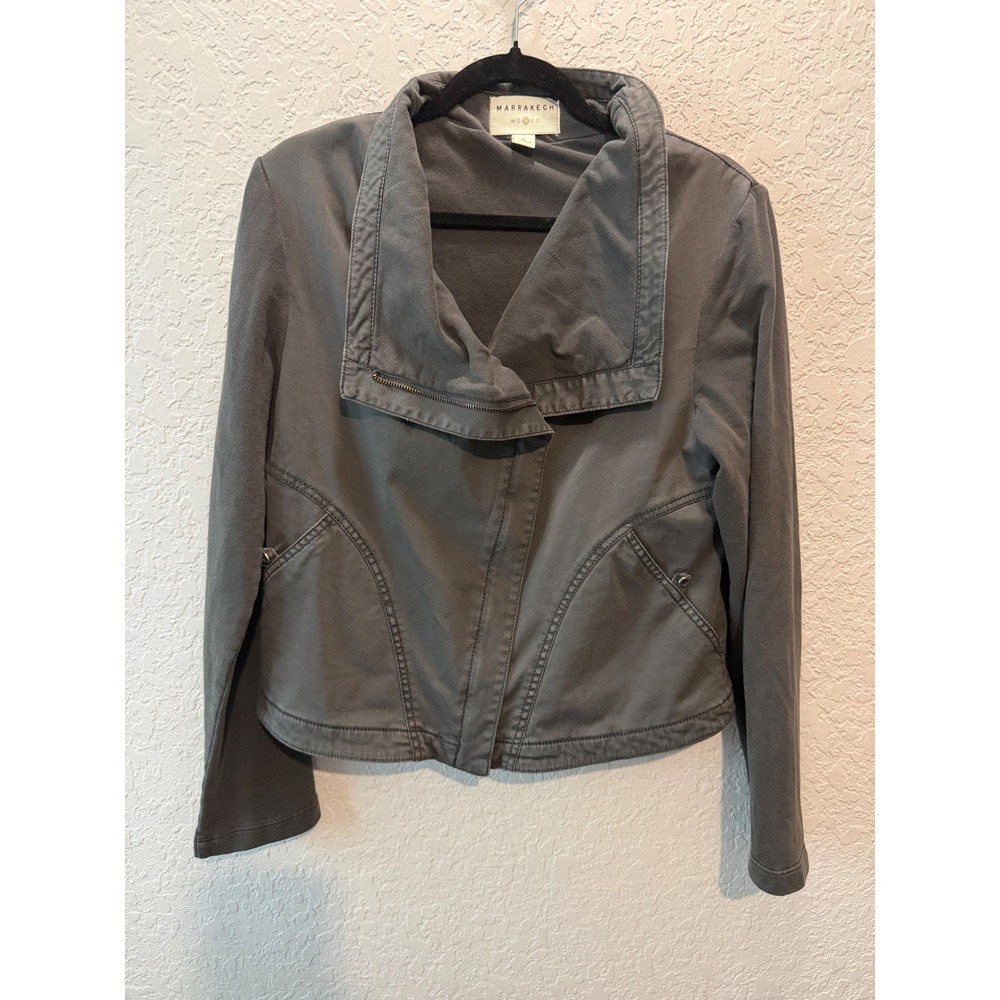 Marrakech Moto Cotton Jacket Large Utility Edgy Gorpcore Fall